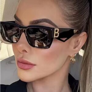New B Style Black Classic Sunglasses Luxury Designer Style
